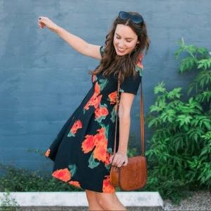 ANTHROPOLOGIE / MCGINN POPPY DRESS